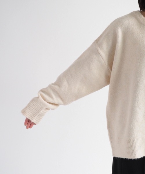 cepo（セポ）の「マシュマロニット２ＷＡＹカーディガン（カーディガン/ボレロ・レディース・オフホワイト/ブルー/ライム/ピンク・M）」の18枚目の写真