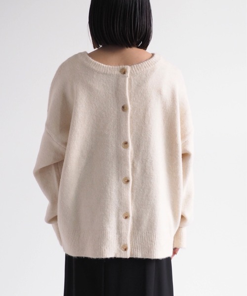 cepo（セポ）の「マシュマロニット２ＷＡＹカーディガン（カーディガン/ボレロ・レディース・オフホワイト/ブルー/ライム/ピンク・M）」の15枚目の写真