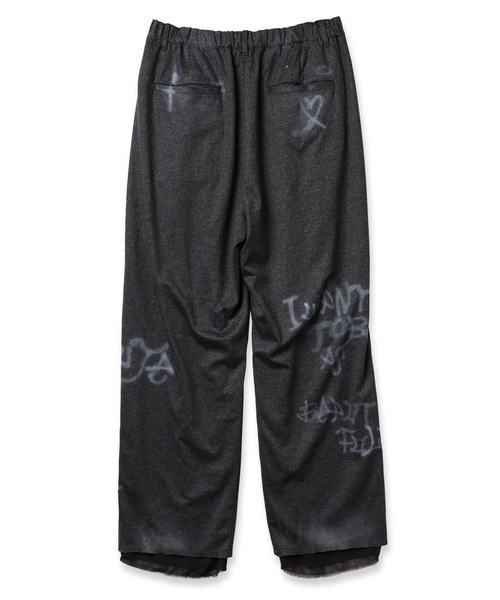 DISCOVERED（ディスカバード）の「GRAFFITY SLACKS（スラックス）」 - WEAR