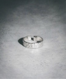 IO（イオ）（イオ）の「【sterling silver】フリーサイズ 錆槌目リング（リング）」