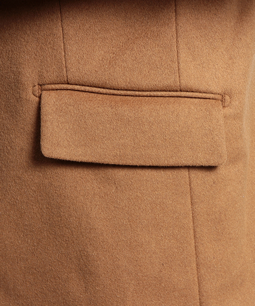 B:MING by BEAMS（ビーミングバイビームス）の「【OCEANS12月号掲載】ビーミング by ビームス / VALLOMBROSA チェスターコート（チェスターコート・メンズ・ベージュ/チャコールグレー/ライトグレー/ネイビー・LARGE/SMALL/MEDIUM/X-LARGE）」の21枚目の写真