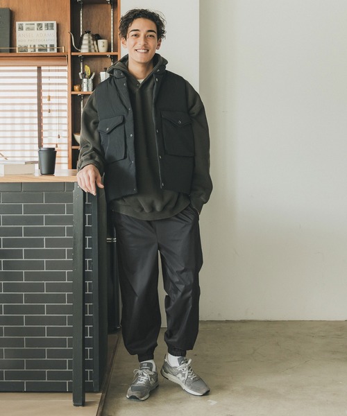 coca（coca）（コカ）の「メンズ　ナイロンイージートラックジョガーパンツ（その他パンツ・メンズ・グレー/ブラック・M/XL/L）」の3枚目の写真