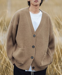 aimoha outdoor Vネックニットカーディガン