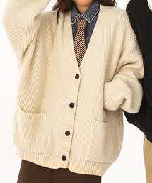 aimoha outdoor Vネックニットカーディガン