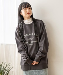 LOWRYS FARM | ウラケキモウロゴロングスリーブ　966664(スウェット)