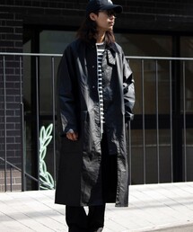 Barbour | 【Barbour/バブアー】burghley バーレー ワックス コットン ロング コート OS(トレンチコート)