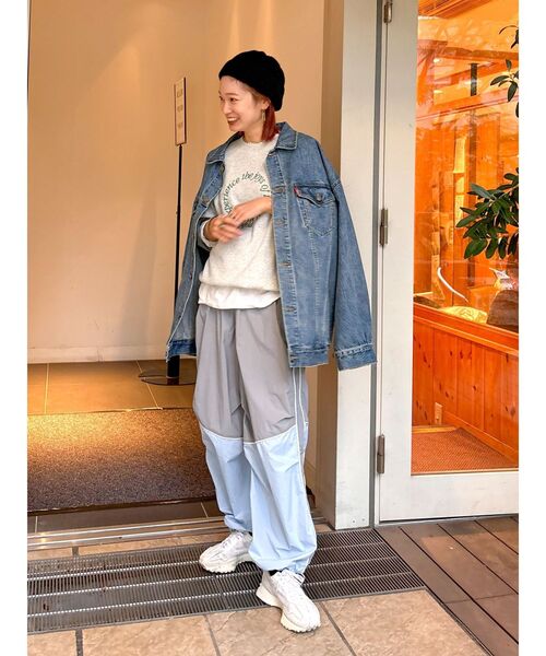 セール】カラーブロッキングナイロンパンツ（その他パンツ