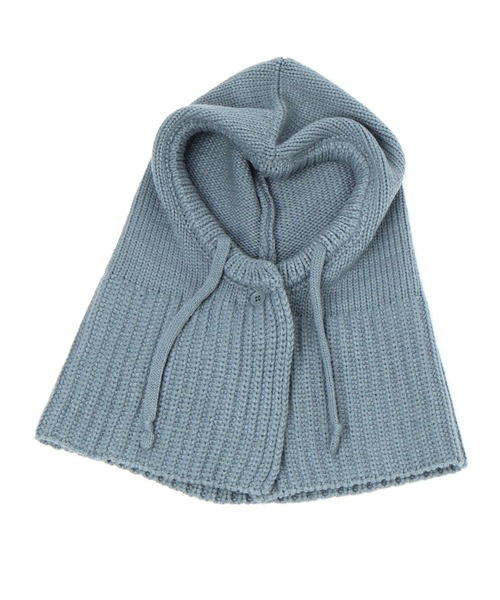 LAKOLE（ラコレ）の「リブニットバラクラバ / 984693（ネックウォーマー/スヌード・レディース・ロイヤルブルー/カーキ/ブラック/ライトグレー・FREE）」の15枚目の写真