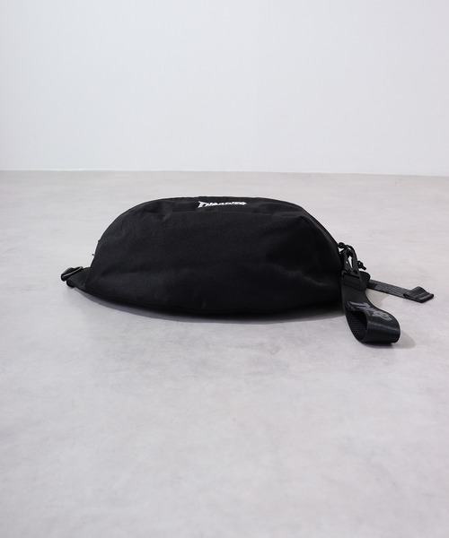 THRASHER(スラッシャー)の「THRASHER WAIST BAG(ボディバッグ/ウエストポーチ・メンズ・ブラック・FREE)」の4枚目の写真
