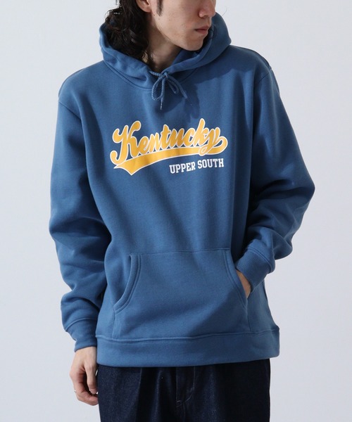 ACE(エース)の「ACE 裏起毛 スウェット パーカー カレッジ(パーカー・レディース・ブルーグレー/オートミール/ブラック/ピンク/ヘザーチャコール/ネイビー・L/M/LL)」の12枚目の写真