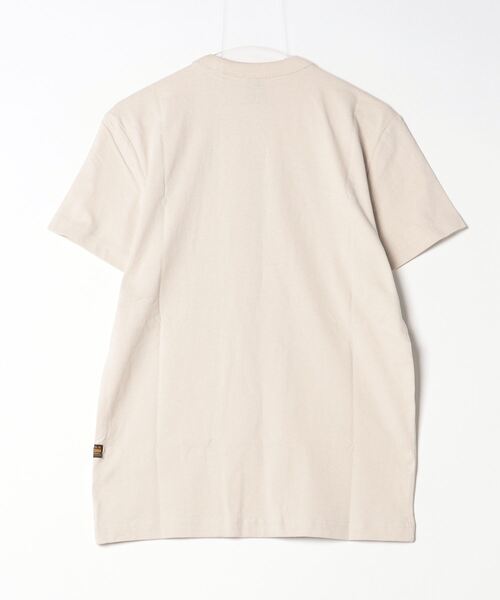 G-STAR（ジースター）の「COLLEGIC T-SHIRT/カレッジT/グラフィックロゴ（Tシャツ/カットソー・メンズ・ダークブラック/オフホワイト/レッド系その他・X-SMALL/X-LARGE/SMALL/MEDIUM/LARGE）」の7枚目の写真