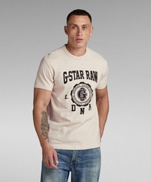 G-STAR | COLLEGIC T-SHIRT/カレッジT/グラフィックロゴ(Tシャツ/カットソー)