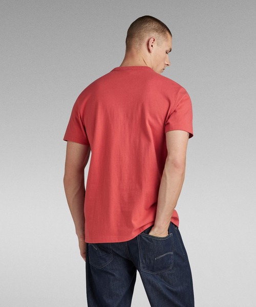 G-STAR（ジースター）の「COLLEGIC T-SHIRT/カレッジT/グラフィックロゴ（Tシャツ/カットソー・メンズ・ダークブラック/オフホワイト/レッド系その他・X-SMALL/X-LARGE/SMALL/MEDIUM/LARGE）」の18枚目の写真