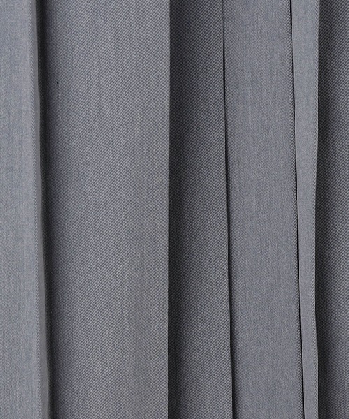 NICOLE CLUB(ニコル クラブ)の「ボレロドッキングプリーツワンピ―ス(ワンピース・レディース・チャコールグレー/ブルー/ブラック・MEDIUM)」の9枚目の写真