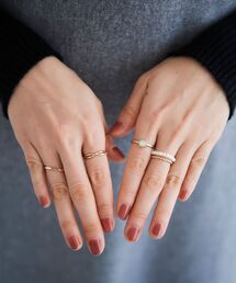 le.coeur blanc（ルクールブラン）の「5ピースSETリング（リング）」