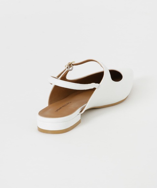 URBAN RESEARCH(アーバンリサーチ)の「ポインテッドバックストラップシューズ(パンプス・レディース・ゴールド/ホワイト・37/36/38)」の16枚目の写真