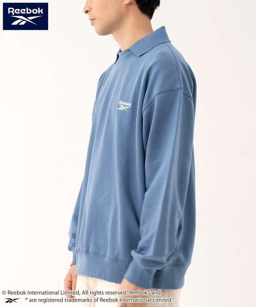 新品タグ付き★Reebok リーボック☆オーバーサイズ裏起毛スウェットトレーナー Reebok トレーナー スウェット リーボック WEB限定 別注