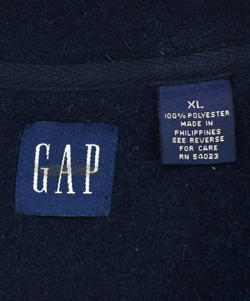 GAP（ギャップ）の「【ヴィンテージ古着】90's GAP/ギャップ ハーフジップ フリースプルオーバー（その他トップス・メンズ・グレー・X-LARGE）」の4枚目の写真