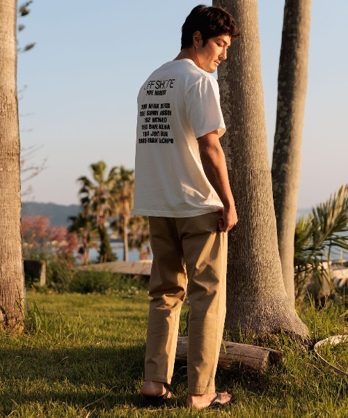 OFFSHORE(オフショア)の「PIPE MASTERS TEE/パイプマスターズティ(Tシャツ/カットソー・メンズ・ブラック/ホワイト・M/L/XL/S)」の4枚目の写真