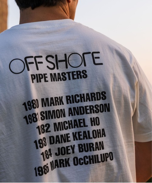 OFFSHORE(オフショア)の「PIPE MASTERS TEE/パイプマスターズティ(Tシャツ/カットソー・メンズ・ブラック/ホワイト・M/L/XL/S)」の8枚目の写真