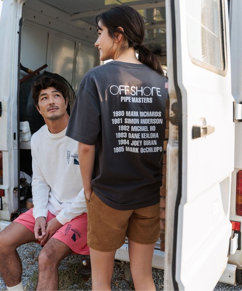 OFFSHORE(オフショア)の「PIPE MASTERS TEE/パイプマスターズティ(Tシャツ/カットソー・メンズ・ブラック/ホワイト・M/L/XL/S)」の9枚目の写真