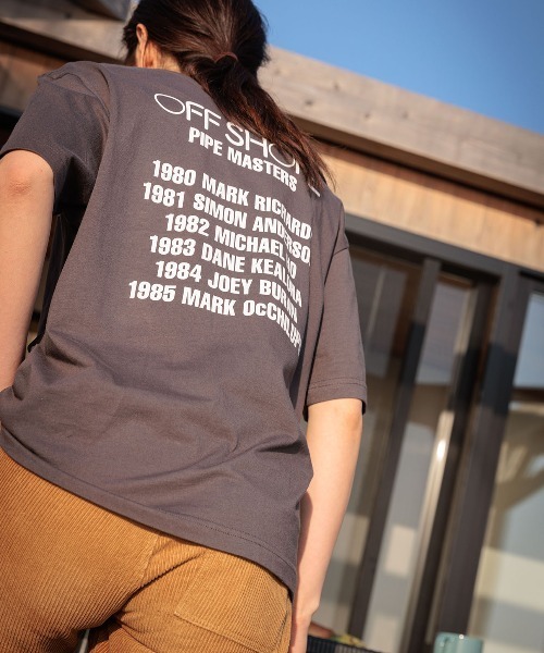 OFFSHORE(オフショア)の「PIPE MASTERS TEE/パイプマスターズティ(Tシャツ/カットソー・メンズ・ブラック/ホワイト・M/L/XL/S)」の10枚目の写真