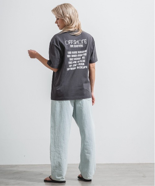 OFFSHORE(オフショア)の「PIPE MASTERS TEE/パイプマスターズティ(Tシャツ/カットソー・メンズ・ブラック/ホワイト・M/L/XL/S)」の16枚目の写真