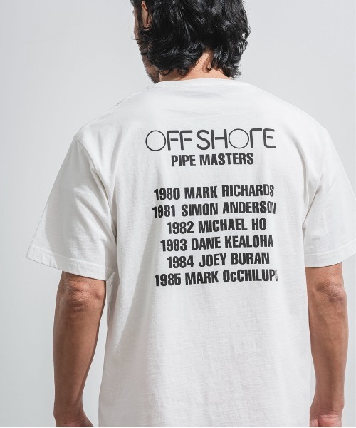 OFFSHORE(オフショア)の「PIPE MASTERS TEE/パイプマスターズティ(Tシャツ/カットソー・メンズ・ブラック/ホワイト・M/L/XL/S)」の18枚目の写真