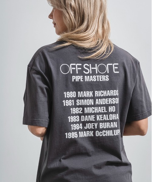 OFFSHORE(オフショア)の「PIPE MASTERS TEE/パイプマスターズティ(Tシャツ/カットソー・メンズ・ブラック/ホワイト・M/L/XL/S)」の20枚目の写真