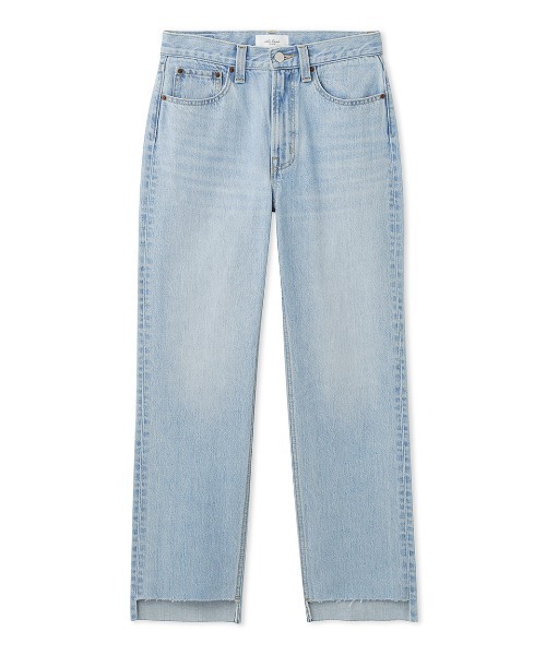 Mila Owen（ミラオーウェン）の「裾段差テーパードデニムパンツ【手洗い可能】（デニムパンツ・レディース・ライトブルー/ブルー/ライトグレー/グリーン/ラベンダー・1/2/0/00）」の16枚目の写真