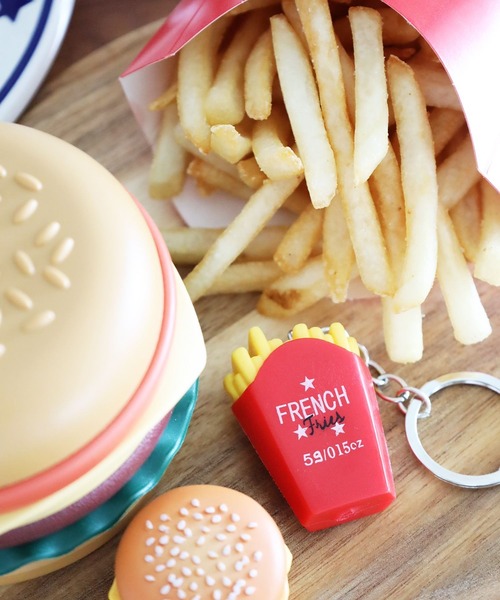 セール】オリジナルファーストフードキーホルダー（キーホルダー