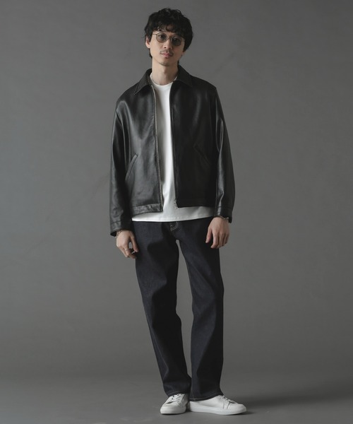 ライトラムナッパハリントンジャケット／ナノユニバース 黒ブラックM 楽天市場】ライトラムナッパハリントンジャケット／ナノユニバース