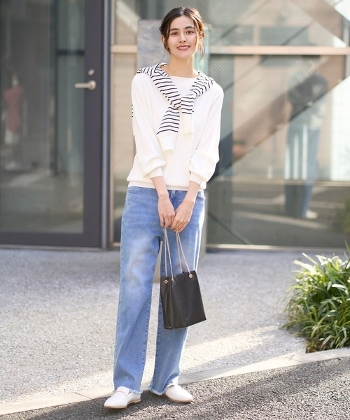 a.v.v（アーヴェヴェ）の「チェーンショルダーミニバッグ（ショルダーバッグ・レディース・シルバー/ライトピンク/ブラック・38）」の19枚目の写真