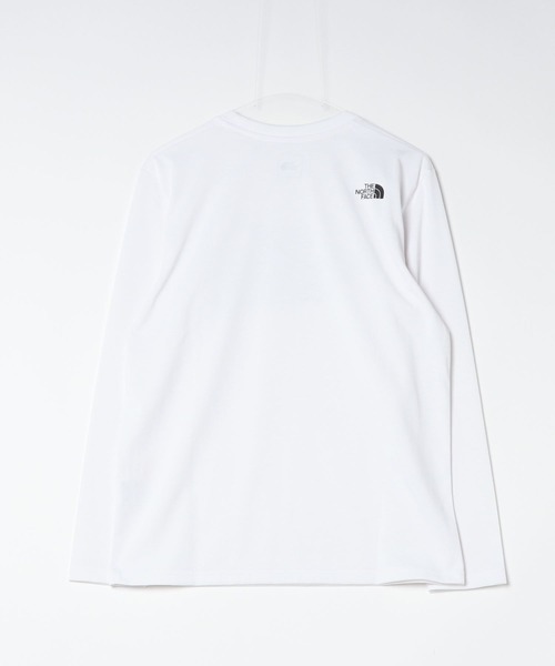 THE NORTH FACE(ザノースフェイス)の「THE NORTH FACE/ザ・ノース・フェイス L/S Big Logo Tee レギュラーシルエット ストレッチ UVカット NT32478(Tシャツ/カットソー・メンズ・ブラック/ダークカーキ/ホワイト・M/L/XL)」の13枚目の写真