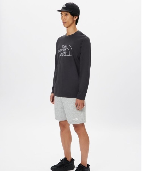 THE NORTH FACE(ザノースフェイス)の「THE NORTH FACE/ザ・ノース・フェイス L/S Big Logo Tee レギュラーシルエット ストレッチ UVカット NT32478(Tシャツ/カットソー・メンズ・ブラック/ダークカーキ/ホワイト・M/L/XL)」の20枚目の写真