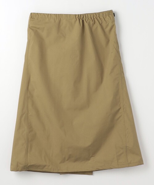 green label relaxing（グリーンレーベルリラクシング）の「【別注】＜KiU＞レインスカート - はっ水 -（レインコート/ポンチョ・レディース・ブラック/ベージュ・FREE）」の6枚目の写真