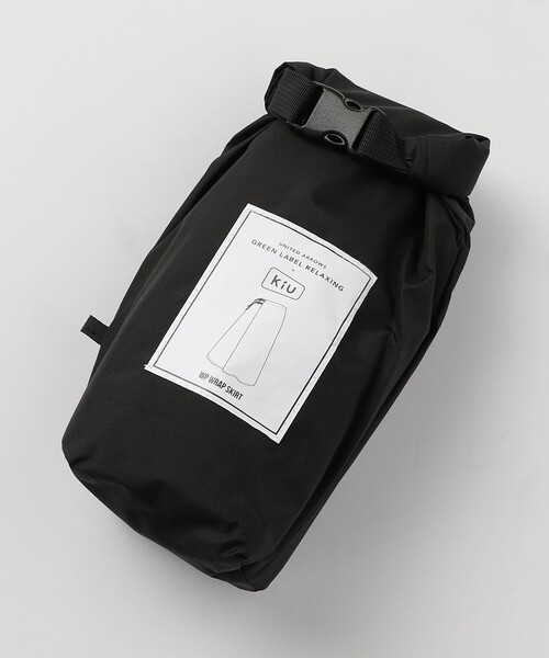 green label relaxing（グリーンレーベルリラクシング）の「【別注】＜KiU＞レインスカート - はっ水 -（レインコート/ポンチョ・レディース・ブラック/ベージュ・FREE）」の20枚目の写真