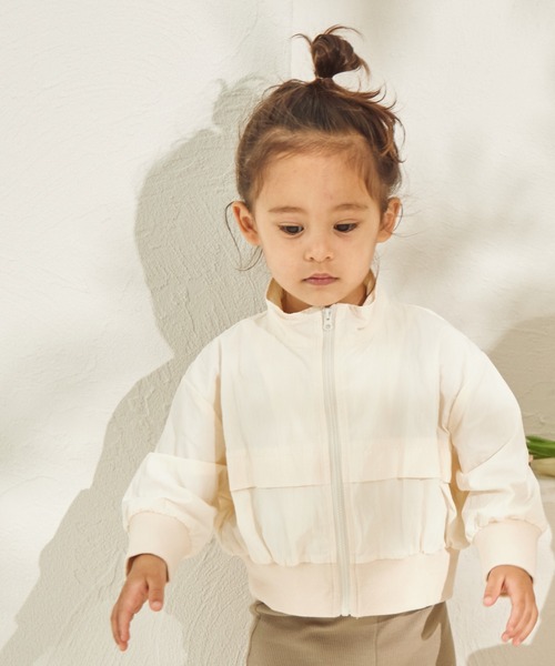 sea and shells by pairmanon（シーアンドシェルズバイペアマノン）の「【sea and shells by pairmanon】ナイロン マウンテンパーカー（その他ベビーウェア・キッズ・イエロー/ホワイト/カーキ・100/110/80/90）」の7枚目の写真