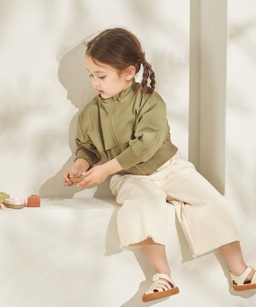 sea and shells by pairmanon（シーアンドシェルズバイペアマノン）の「【sea and shells by pairmanon】ナイロン マウンテンパーカー（その他ベビーウェア・キッズ・イエロー/ホワイト/カーキ・100/110/80/90）」の8枚目の写真