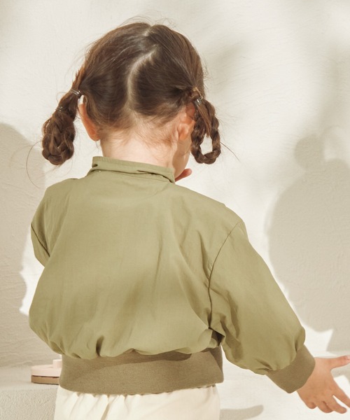 sea and shells by pairmanon（シーアンドシェルズバイペアマノン）の「【sea and shells by pairmanon】ナイロン マウンテンパーカー（その他ベビーウェア・キッズ・イエロー/ホワイト/カーキ・100/110/80/90）」の10枚目の写真