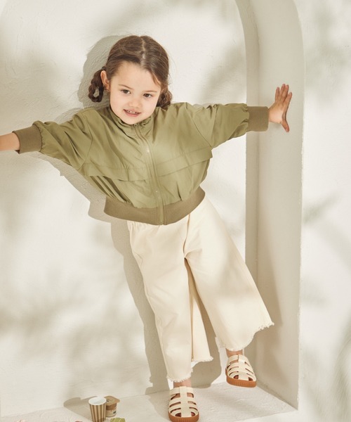 sea and shells by pairmanon（シーアンドシェルズバイペアマノン）の「【sea and shells by pairmanon】ナイロン マウンテンパーカー（その他ベビーウェア・キッズ・イエロー/ホワイト/カーキ・100/110/80/90）」の11枚目の写真