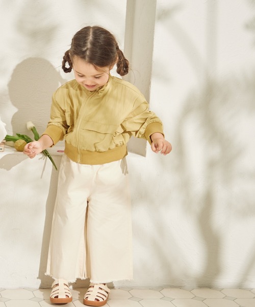 sea and shells by pairmanon（シーアンドシェルズバイペアマノン）の「【sea and shells by pairmanon】ナイロン マウンテンパーカー（その他ベビーウェア・キッズ・イエロー/ホワイト/カーキ・100/110/80/90）」の13枚目の写真