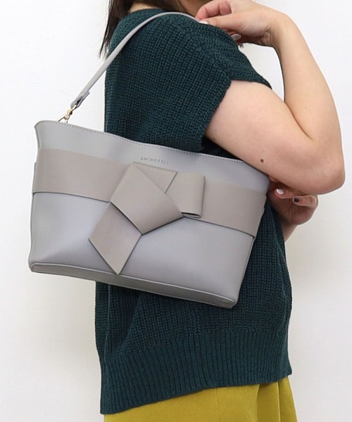 【セール】リボンミニショルダーバッグ（ショルダーバッグ）｜SMIR NASLI（サミールナスリ）
