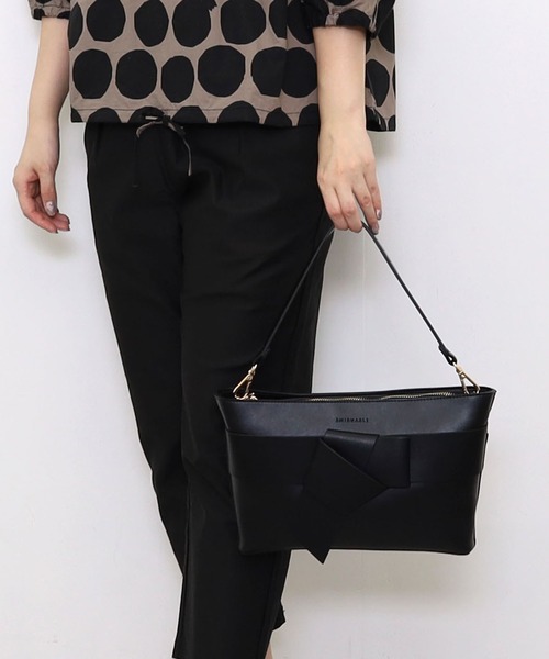 【セール】リボンミニショルダーバッグ（ショルダーバッグ）｜SMIR NASLI（サミールナスリ）