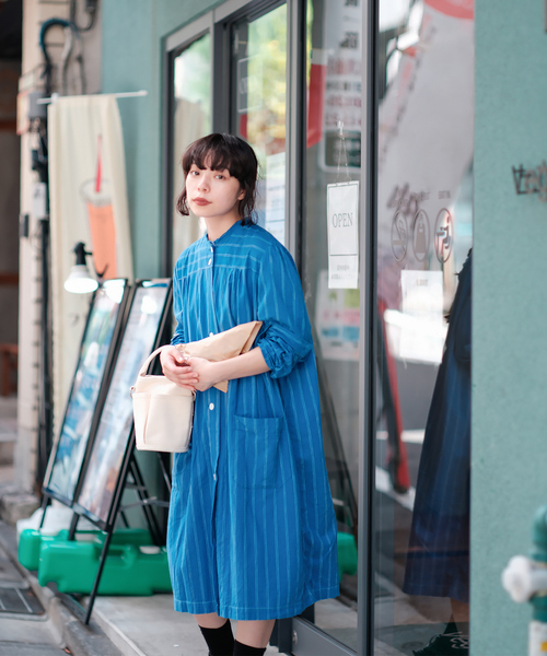 VegieBAG(ベジバッグ)の「【VegieBAG/ベジバッグ】MINI BUCKET / キャンバス ショルダーバッグ / ハンドバッグ(トートバッグ・レディース・アイボリー/ブラック・フリー)」の7枚目の写真