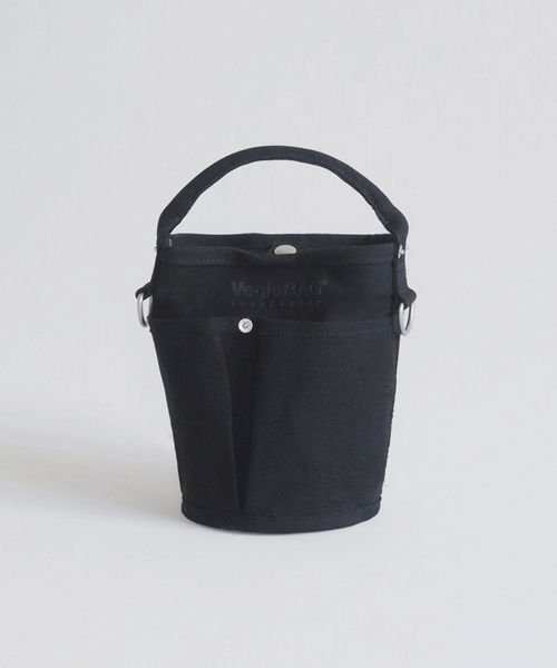 VegieBAG(ベジバッグ)の「【VegieBAG/ベジバッグ】MINI BUCKET / キャンバス ショルダーバッグ / ハンドバッグ(トートバッグ・レディース・アイボリー/ブラック・フリー)」の15枚目の写真