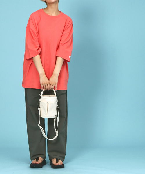 VegieBAG(ベジバッグ)の「【VegieBAG/ベジバッグ】MINI BUCKET / キャンバス ショルダーバッグ / ハンドバッグ(トートバッグ・レディース・アイボリー/ブラック・フリー)」の17枚目の写真