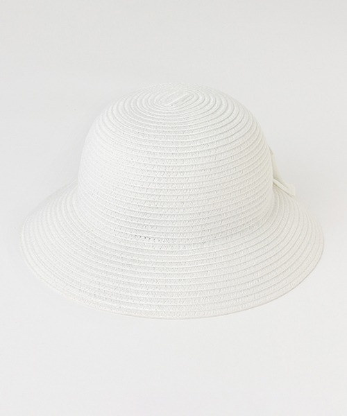petit main（プティマイン）の「折り畳みリボンハット（ハット・キッズ・ベージュ/アイボリー/ライトピンク・52cm/50cm/54cm）」の9枚目の写真