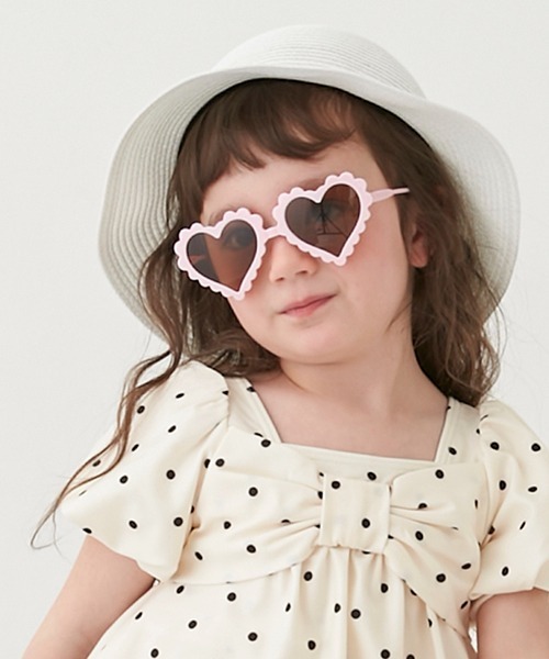 petit main（プティマイン）の「折り畳みリボンハット（ハット・キッズ・ベージュ/アイボリー/ライトピンク・52cm/50cm/54cm）」の15枚目の写真