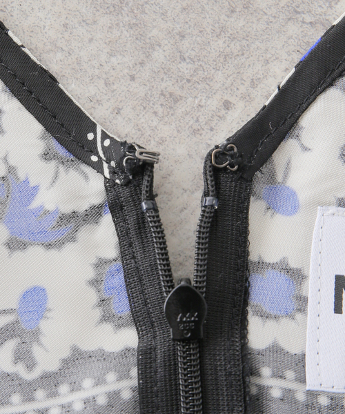NOMA t.d.(ノーマティーディー)の「【NOMA t.d. / ノーマティーディー】Print Slip Dress:ワンピース(ワンピース・レディース・ブラック・MEDIUM)」の11枚目の写真